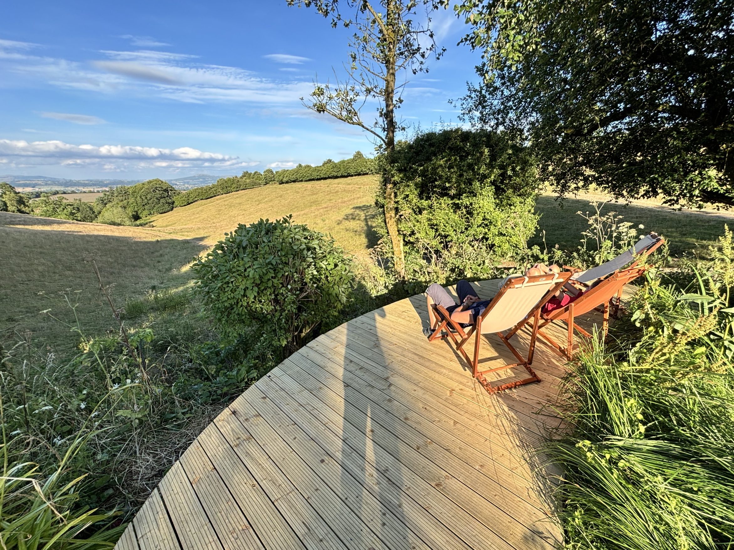 Views from Mocktree’s garden