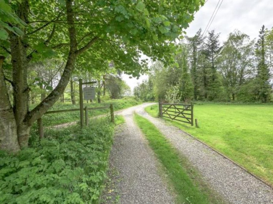 Entrance and orchard play area