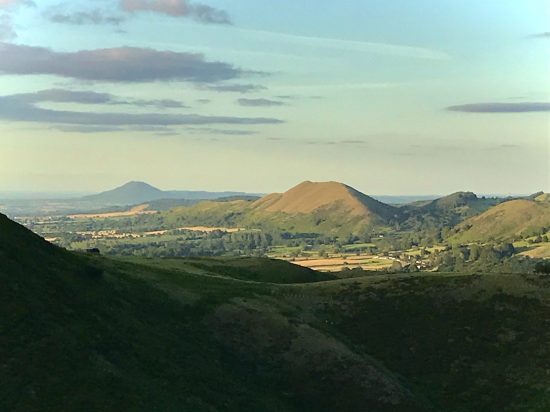 The Shropshire Hills and Burway Hill drive