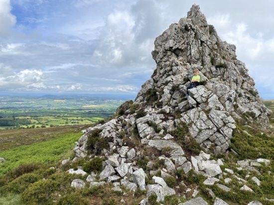The Stiperstones - a SSSI area of outstanding beauty