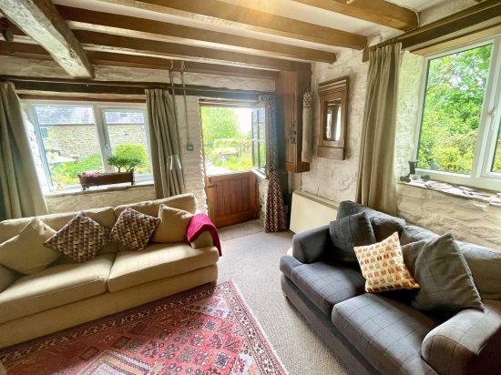 Stable’s sitting area with dual aspect views