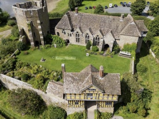 Stokesay Castle - mediaeval fortified Manor House.
